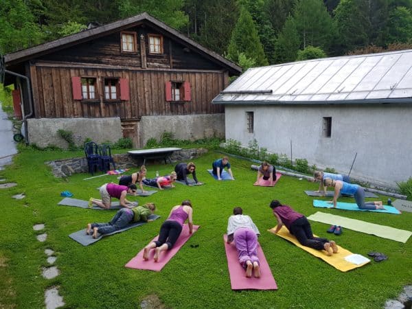 soirée escalade.yoga