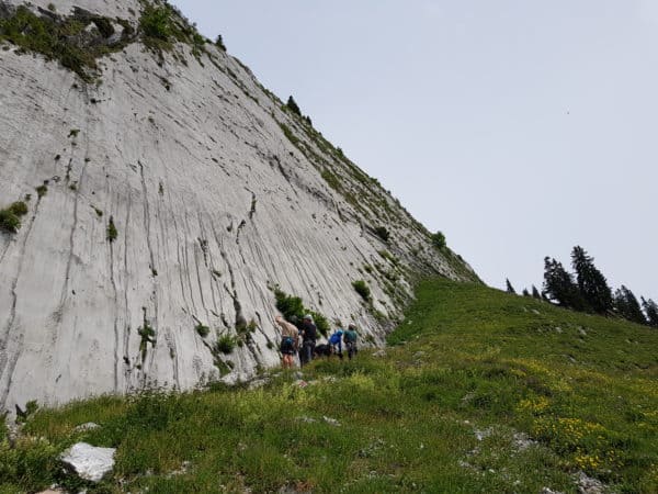 Escalade en falaise