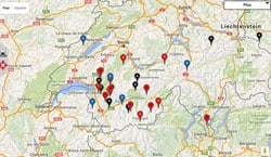 Les via ferrata en Suisse